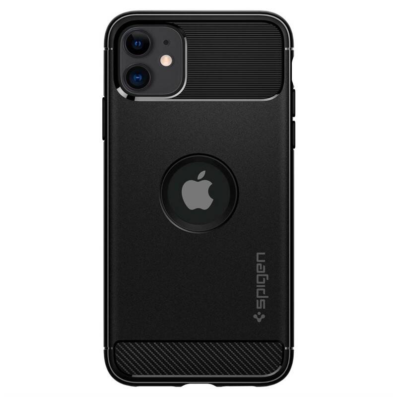 Obrázok Spigen Rugged Armor Black iPhone 11 (076CS27183)