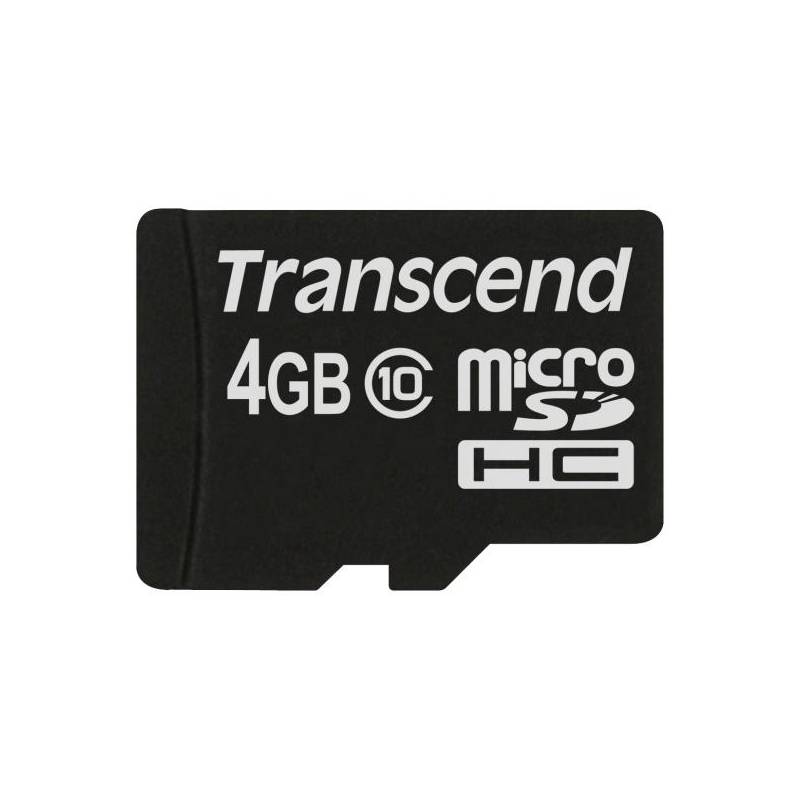 Pamäťová karta Transcend MicroSDHC 4GB Class10 (TS4GUSDC10)