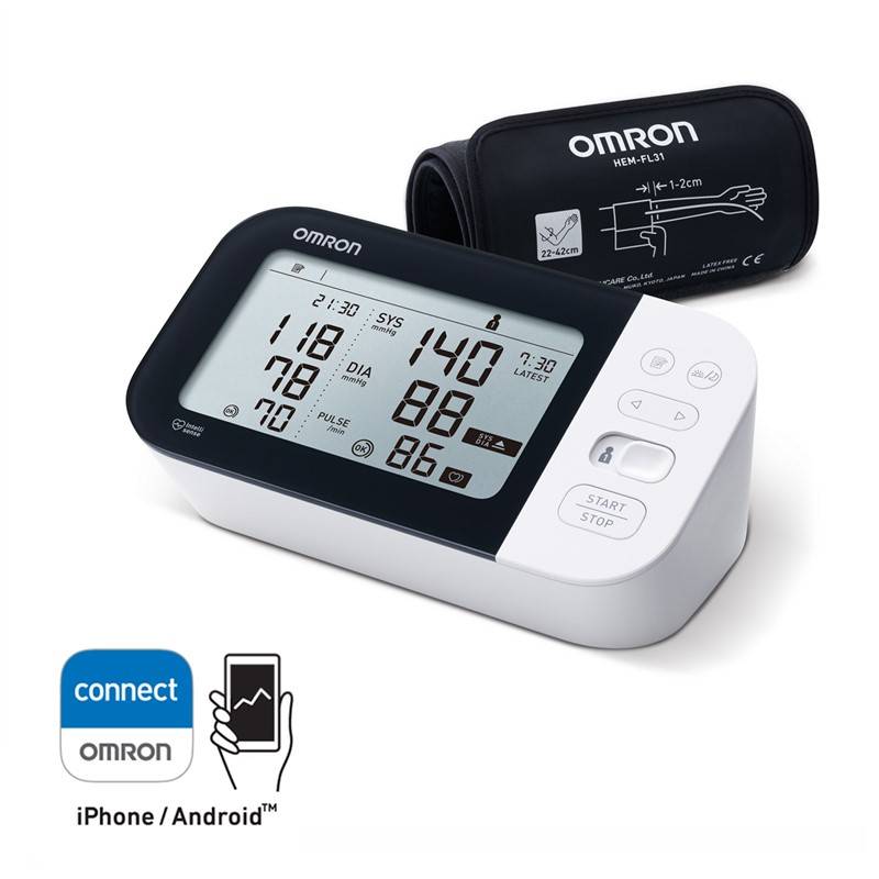 Obrázok Omron M7 Intelli IT AFIB digitální tlakoměr s bluetooth smart připojením na omron connect (2188)