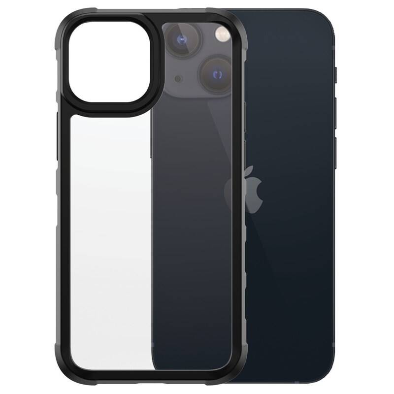 Obrázok PanzerGlass SilverBulletCase na Apple iPhone 13 mini (0318) čierny/priehľadný