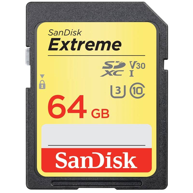 Pamäťová karta SanDisk SDXC Extreme 64GB UHS-I U3 (170R/80W) (SDSDXV2-064G-GNCIN)