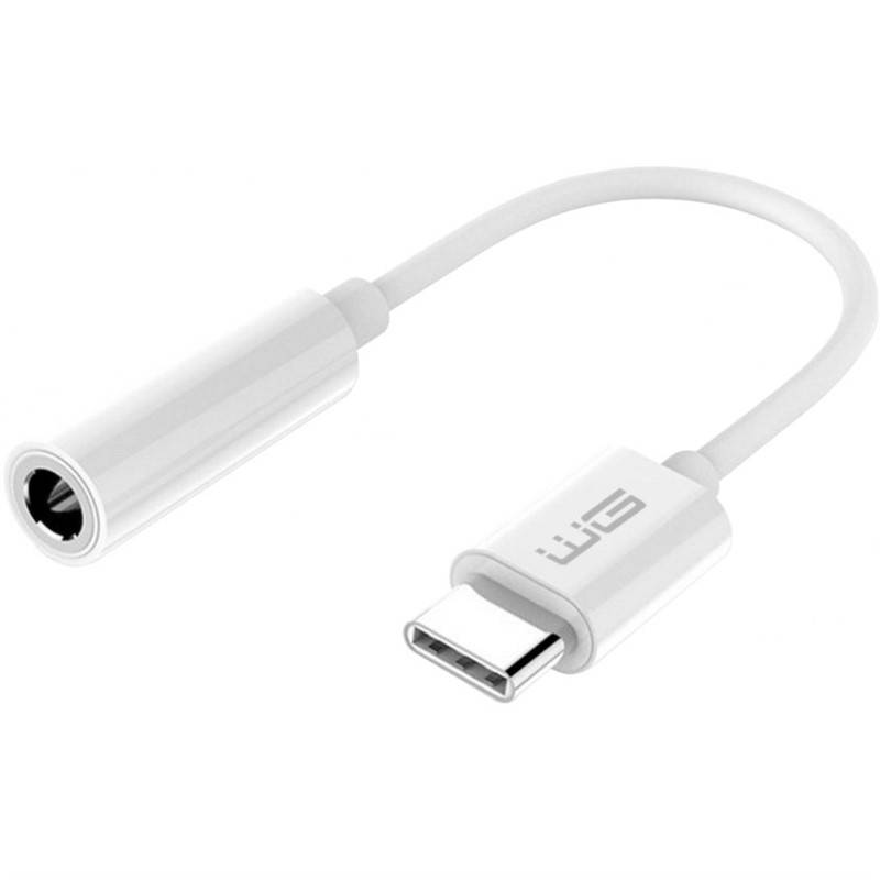 Redukcia WG 3,5mm Jack/USB-C (8571) biela