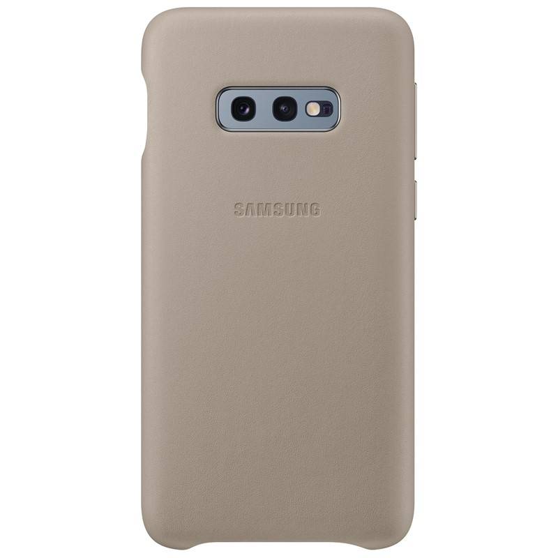 Obrázok Samsung Galaxy S10e Leather Cover šedý (EF-VG970LJEGWW)