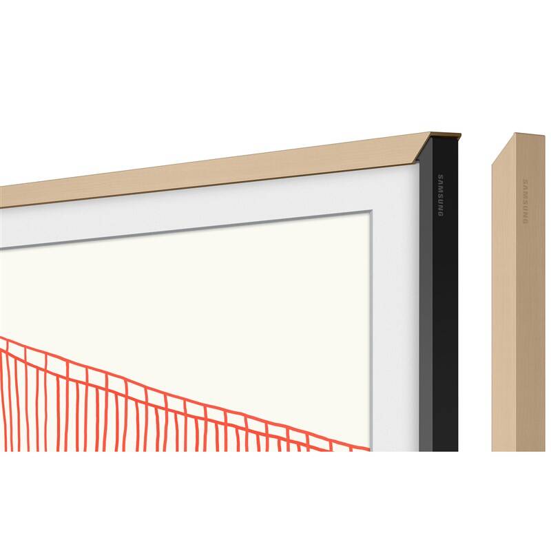 Obrázok Samsung pre Frame TV s uhlopriečkou 85" (2021), Rovný design (VG-SCFA85BEBXC) béžový