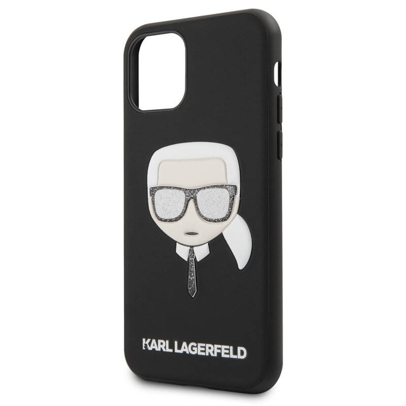 Obrázok Karl Lagerfeld Embossed Glitter pro iPhone 11 Pro Black (3700740468043)