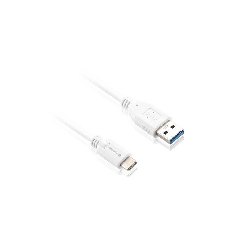 Kábel GoGEN USB/USB-C, 2m biely