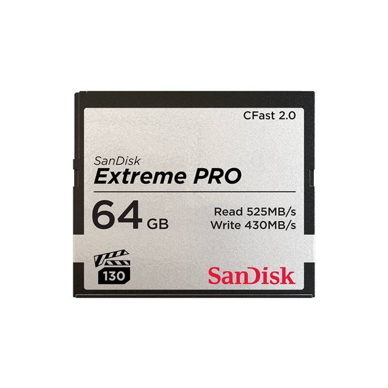 Pamäťová karta SanDisk Extreme Pro CFast 2.0 64 GB (515R/430W) (SDCFSP-064G-G46D) + Doprava zadarmo