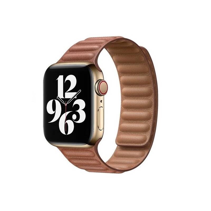 Obrázok COTEetCI Double Suction kožený remienok pre Apple Watch 42/44 mm hnedý (WH5293-SN)