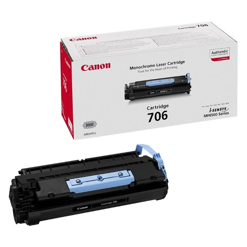 Toner Canon CRG-706, 5000 strán - originálny (0264B002) čierny + Doprava zadarmo