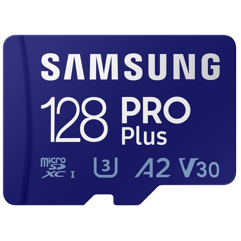 Pamäťová karta Samsung Micro SDXC PRO+ 128GB UHSI-U3 (160R/120W) + USB adaptér (MB-MD128KB/WW)