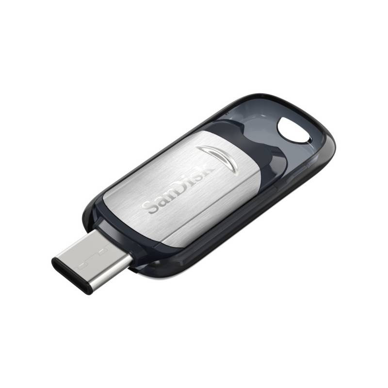 USB flash disk SanDisk Ultra 64GB USB-C (SDCZ450-064G-G46) čierny/strieborný