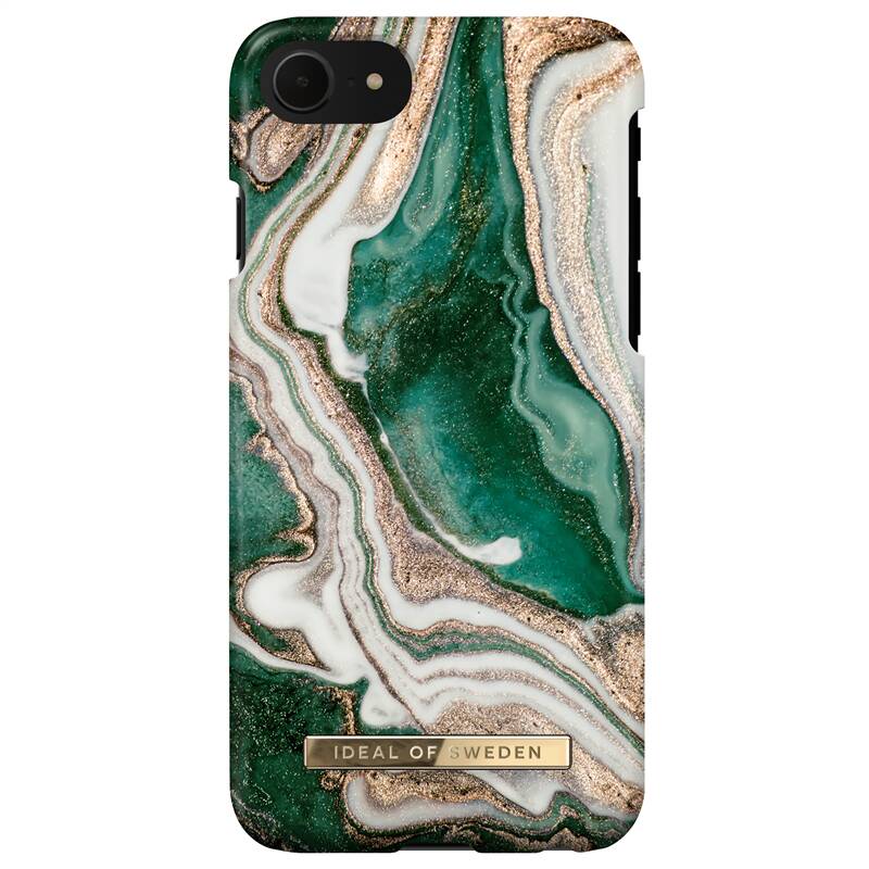 Obrázok iDeal Of Sweden Fashion na Apple iPhone 8/7/6/6s/SE (2020) - Golden Jade Marble (IDFCAW18-I7-98)