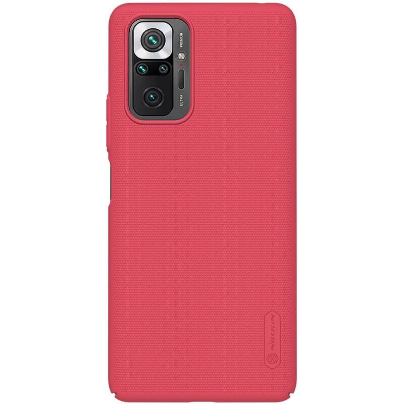 Obrázok Nillkin Frosted pre Xiaomi Redmi Note 10 Pro Bright Red (6902048216204)