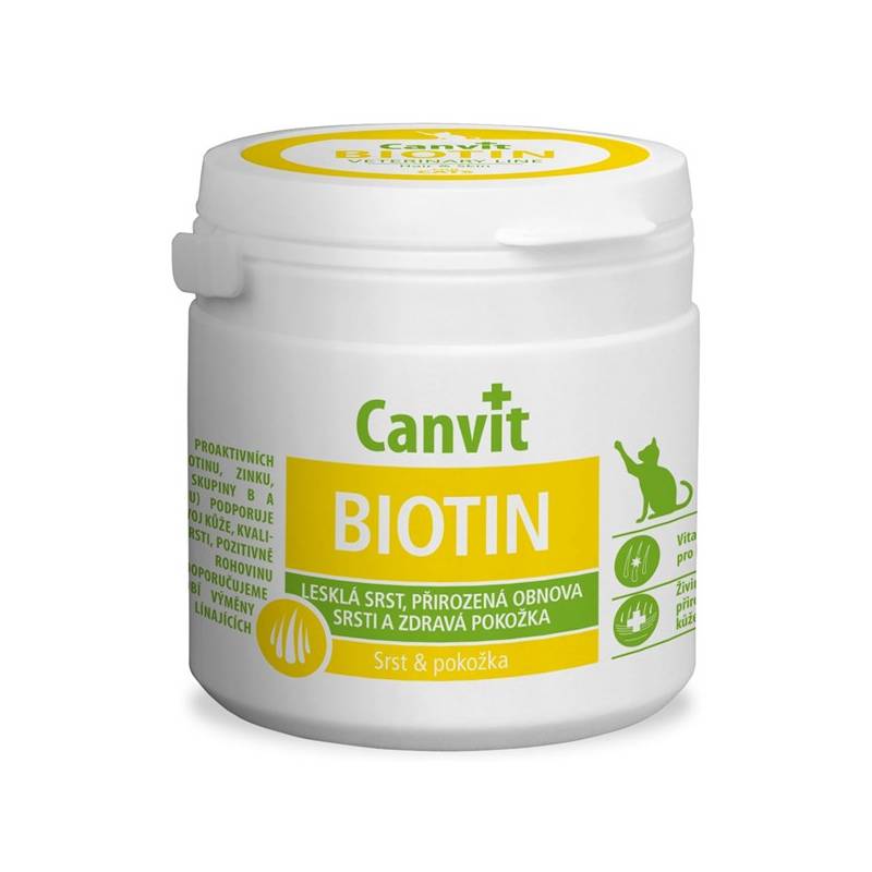 Obrázok Canvit Biotin pro kočky 100g new 1+1 zadarmo