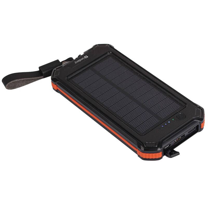 Powerbank Sandberg 3in1 Solar 10000 mAh (420-72) čierna