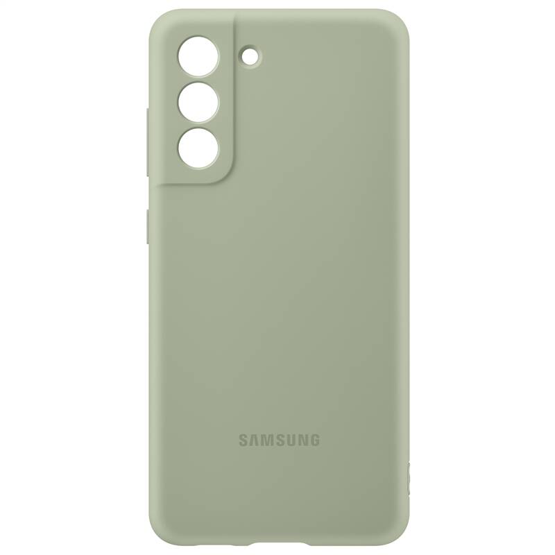 Obrázok Samsung Silicone Cover na Galaxy S21 FE (EF-PG990TMEGWW) zelený