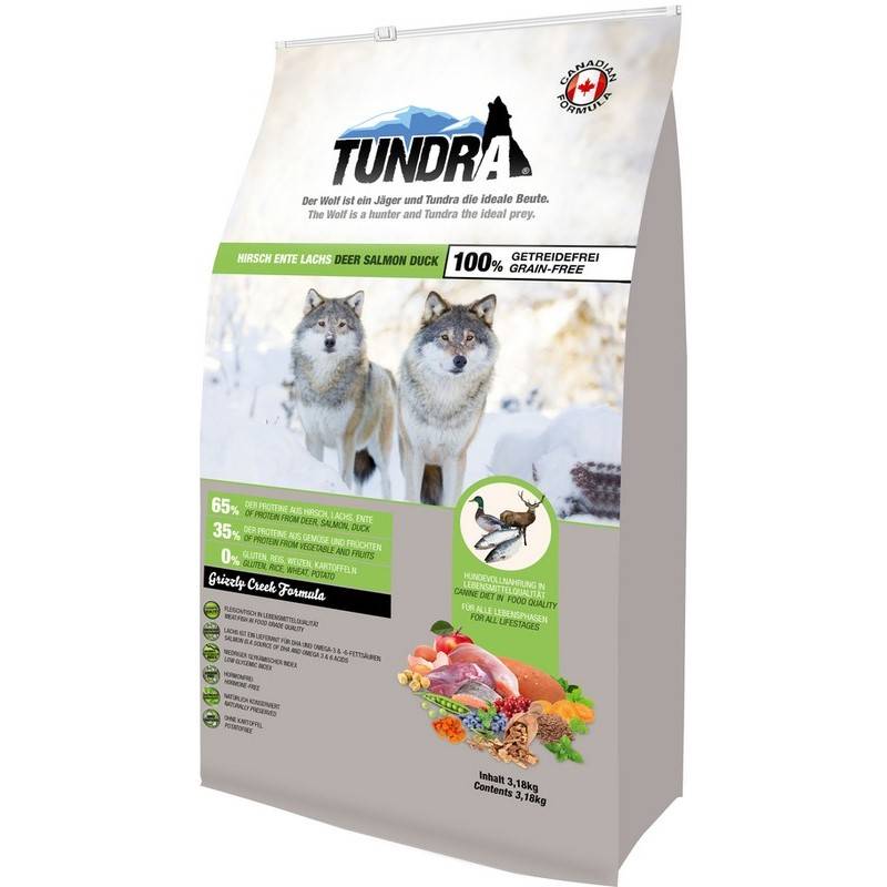 Obrázok Tundra Dog Deer, Duck, Salmon Grizzly Creek Formula 3,18 kg