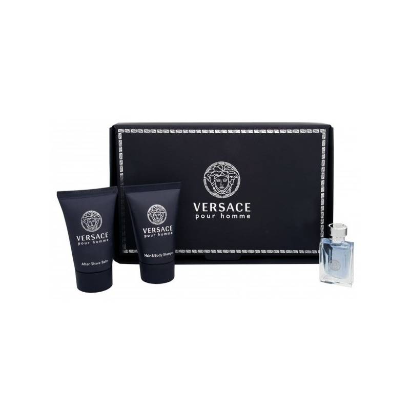 Obrázok Versace Pour Homme Toaletná voda toaletná voda 5 ml + sprchovací gél 25 ml + balzam po holení 25 ml