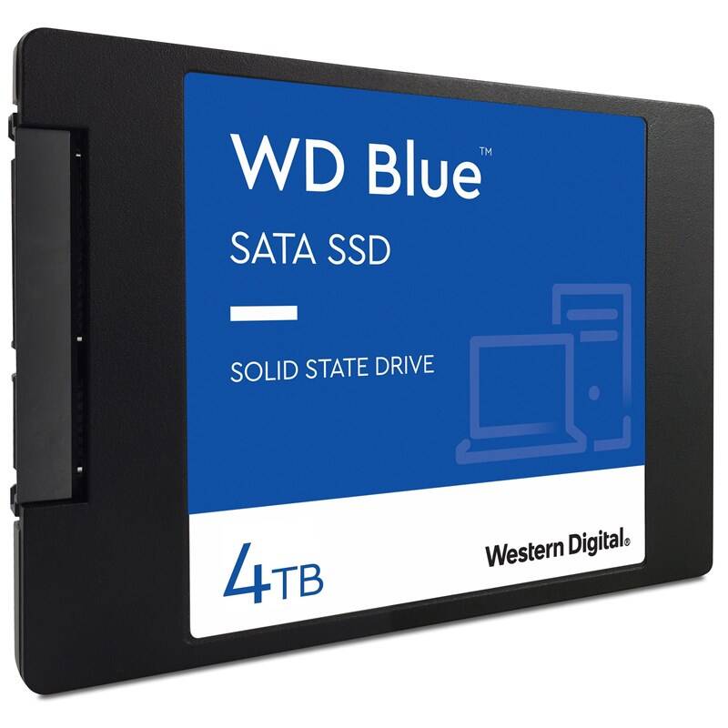 SSD Western Digital Blue SATA 2,5 palce / 7 mm 4TB (WDS400T2B0A) + Doprava zadarmo