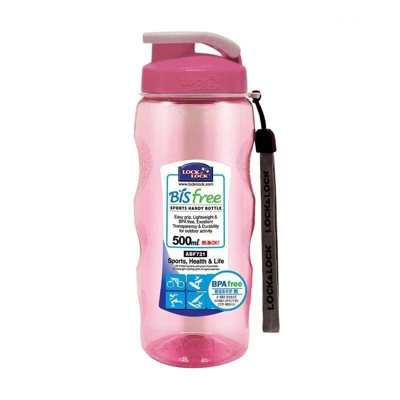 Obrázok LOCK&LOCK Fľaša na vodu Bisfree 500 ml, ružová