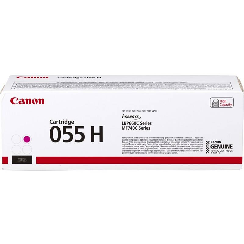 Toner Canon CRG 055 H, 5900 stran (3018C002) červený + Doprava zadarmo