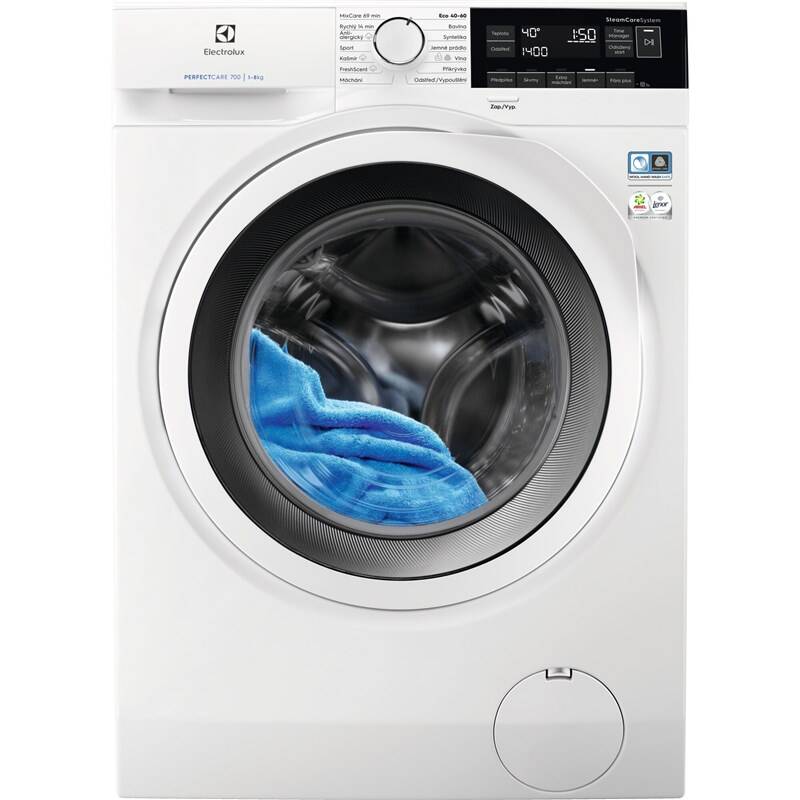 Obrázok Electrolux SteamCare® 700 EW7F348AWC biela