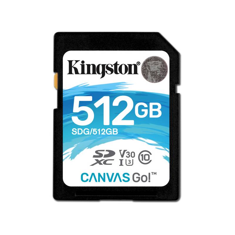 Pamäťová karta Kingston Canvas Go! SDXC 512GB UHS-I U3 (90R/45W) (SDG/512GB)