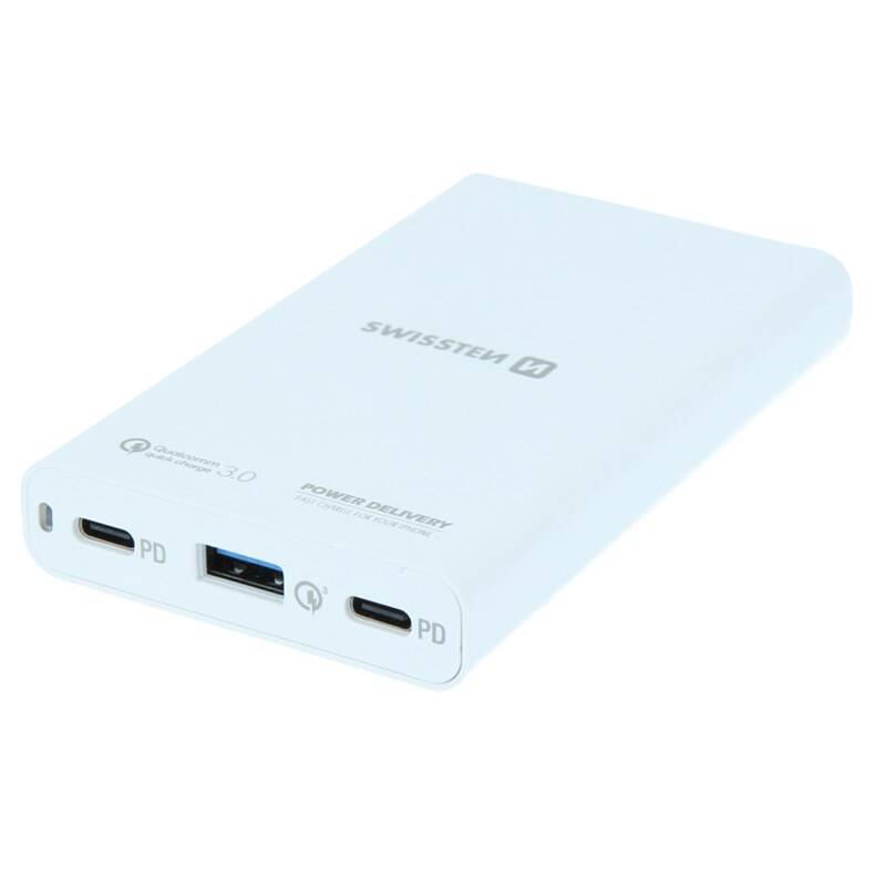 Obrázok Swissten nabíječka pro notebook 60W USB 2xUSB-C (22013345)