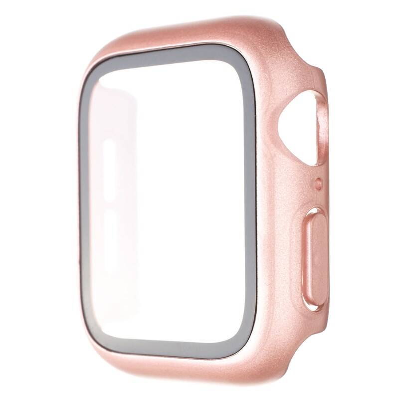 Obrázok FIXED Pure+ s temperovaným sklem pro Apple Watch 40mm (FIXPUW+-436-PI) ružové