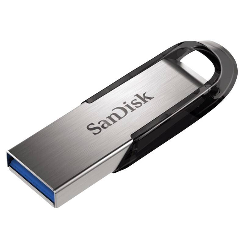 USB flashdisk SanDisk Ultra Flair 64GB (SDCZ73-064G-G46) čierny/strieborný