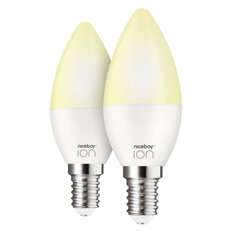 Obrázok Niceboy ION SmartBulb Ambient E14, 5,5W, 2ks (SA-E14-set)