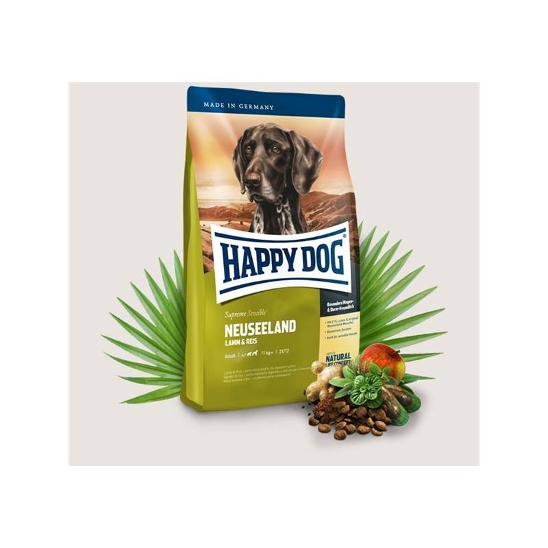 Obrázok Granule Happy Dog Supreme Sensible Neuseeland Lamb&Rice 12,5kg 30719