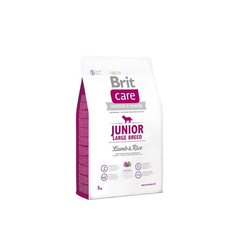 Obrázok Brit Care Dog Junior Large Breed Lamb & Rice 3kg