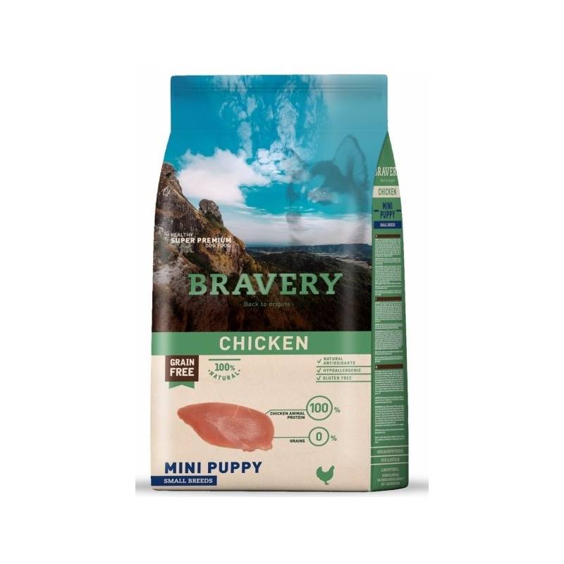 Obrázok Bravery dog PUPPY MINI chicken 2kg