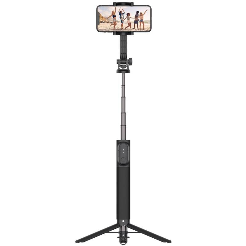 Selfie tyč FIXED Snap XL s tripodom a bezdrôtovou spúšťou, 1/4&quot; skrutka (FIXSN-XL-BK) čierna