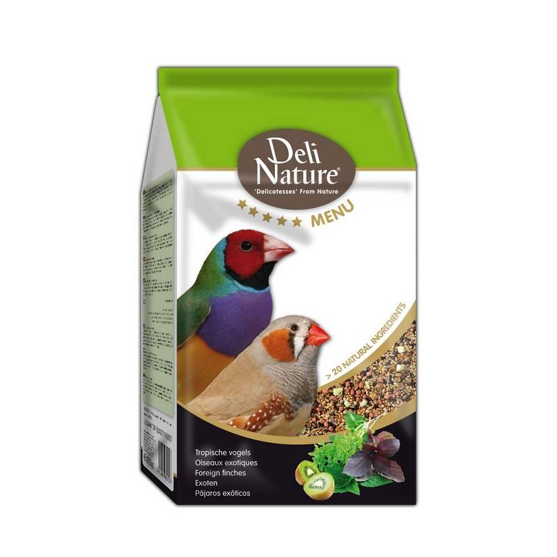 Obrázok Deli Nature 5 Menu FOREIGN FINCHES Drobní Exoti 800 g