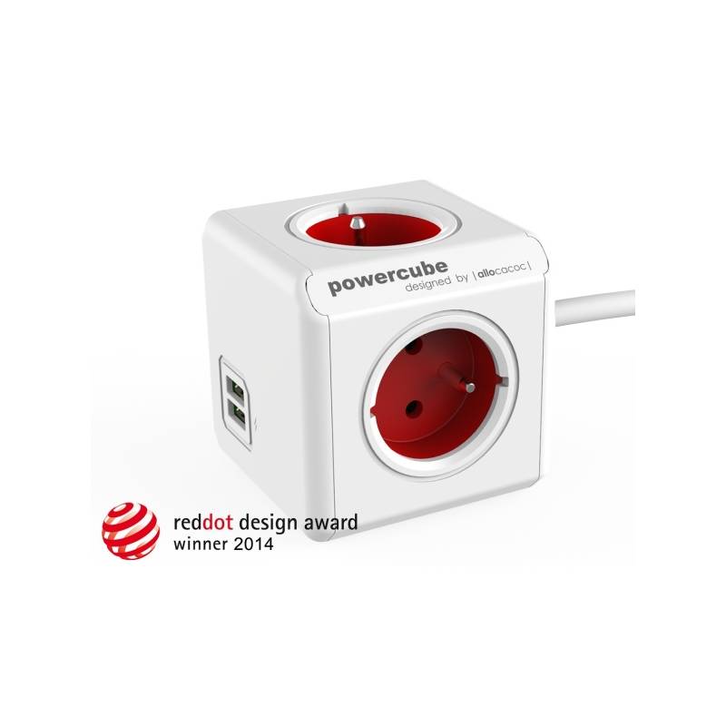 Obrázok PowerCube Extended USB červená