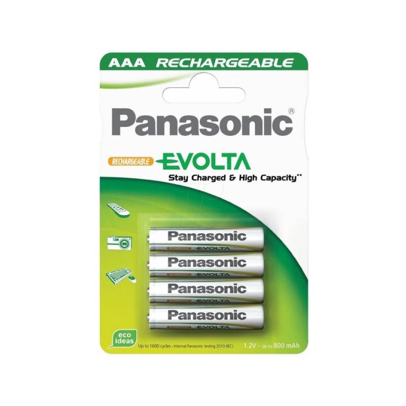 Obrázok Panasonic Ready to Use AAA HHR-4MVE/4BC 750 mAh 3 + 1 ZADARMO (HHR-4MVE/4B1 3+1)