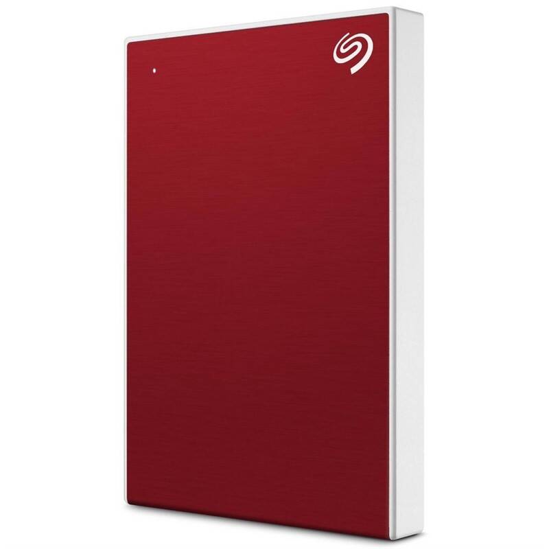 Obrázok Seagate Backup Plus Slim - externý HDD 2.5'' 1TB, USB 3.0, červená