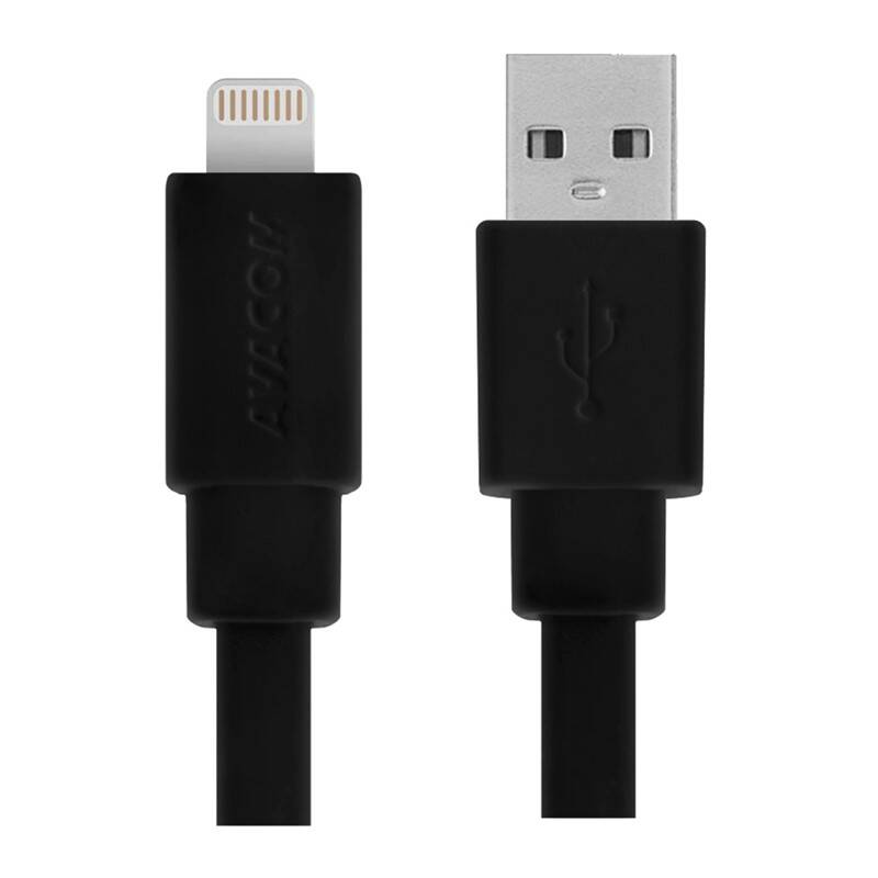 Kábel Avacom USB/Lightning, MFi, 1,2m (DCUS-MFI-120K) čierny