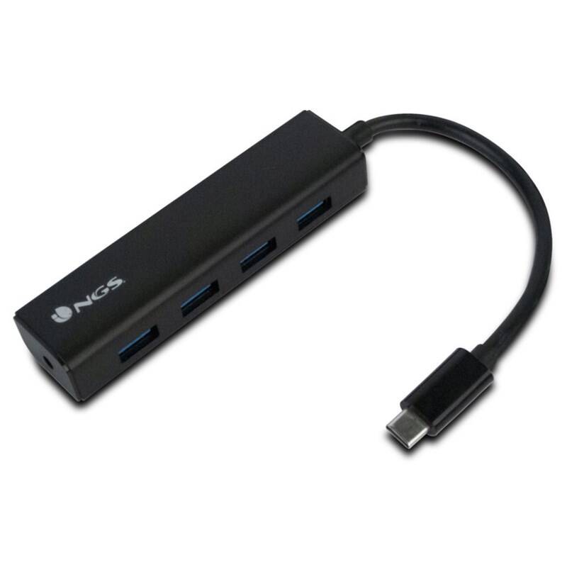 USB Hub NGS WONDER 4x USB 3.0 (WONDERHUB4) čierny