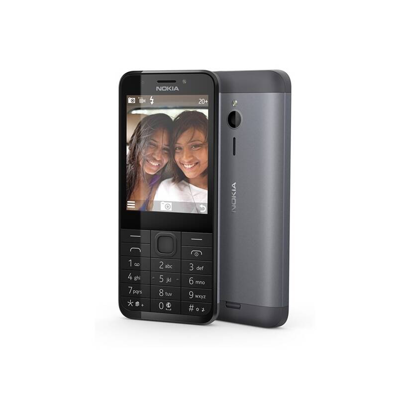 Mobilný telefón Nokia 230 Dual SIM (A00026952) čierny