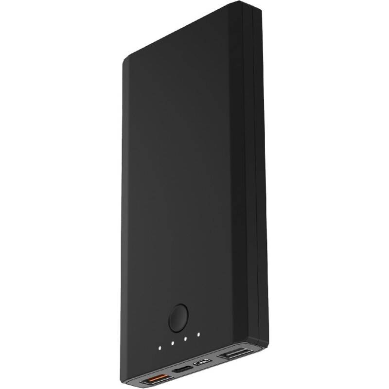 Powerbank WG 10000mAh QC 3.0 18W, USB-C (7014) čierna