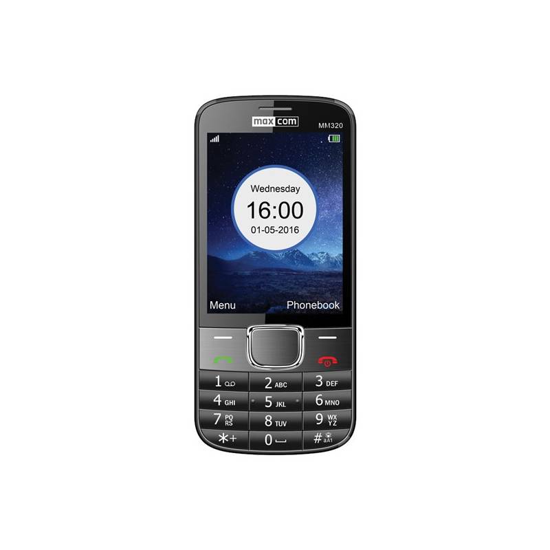 Obrázok MAXCOM MM320 čierny (MM320BKSS)