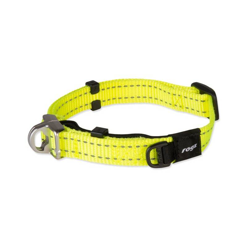 Obrázok Rogz Safety Collar žlutý 1,6x27-39cm