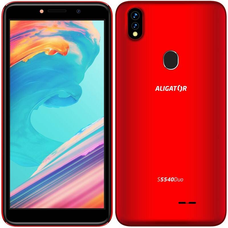 Mobilný telefón Aligator S5540 Dual SIM (AS5540RD) červený