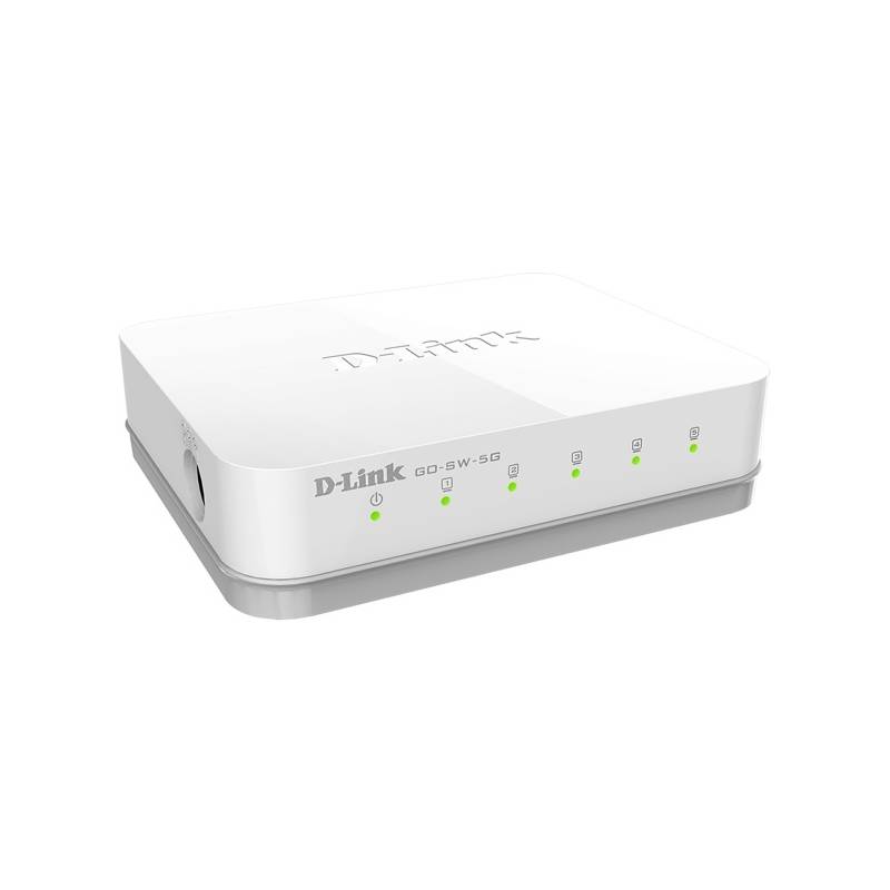 Obrázok D-Link GO-SW-5G 5-Port 1Gb EASY desktop switch (GO-SW-5G/E)