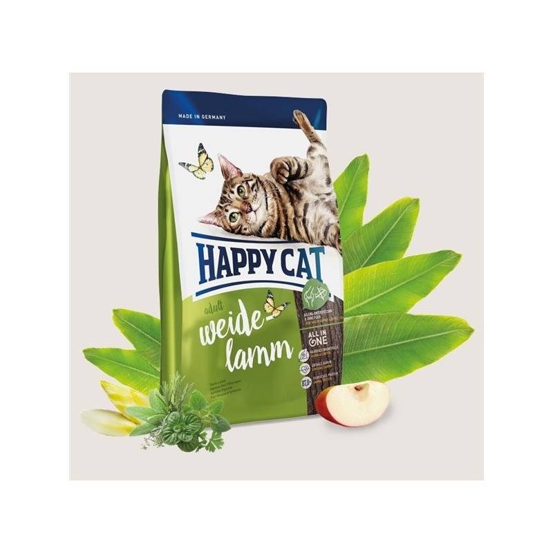 Obrázok HAPPY CAT ADULT Weide-Lamm / Pastýřské jehněčí 4 kg