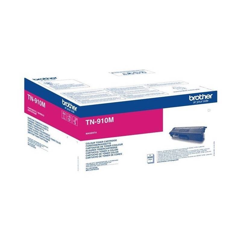 Obrázok Brother originál toner TN-910M, magenta, 9000str., Brother HL-L8350CDW, MFC-L8900CDW