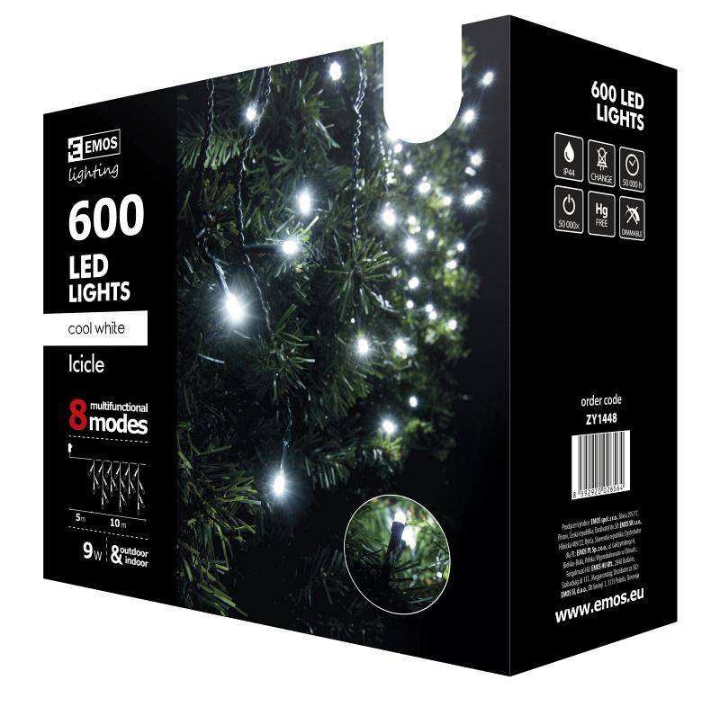 Obrázok Emos 600 LED Xmas CLASSIC MF (8592920026564)